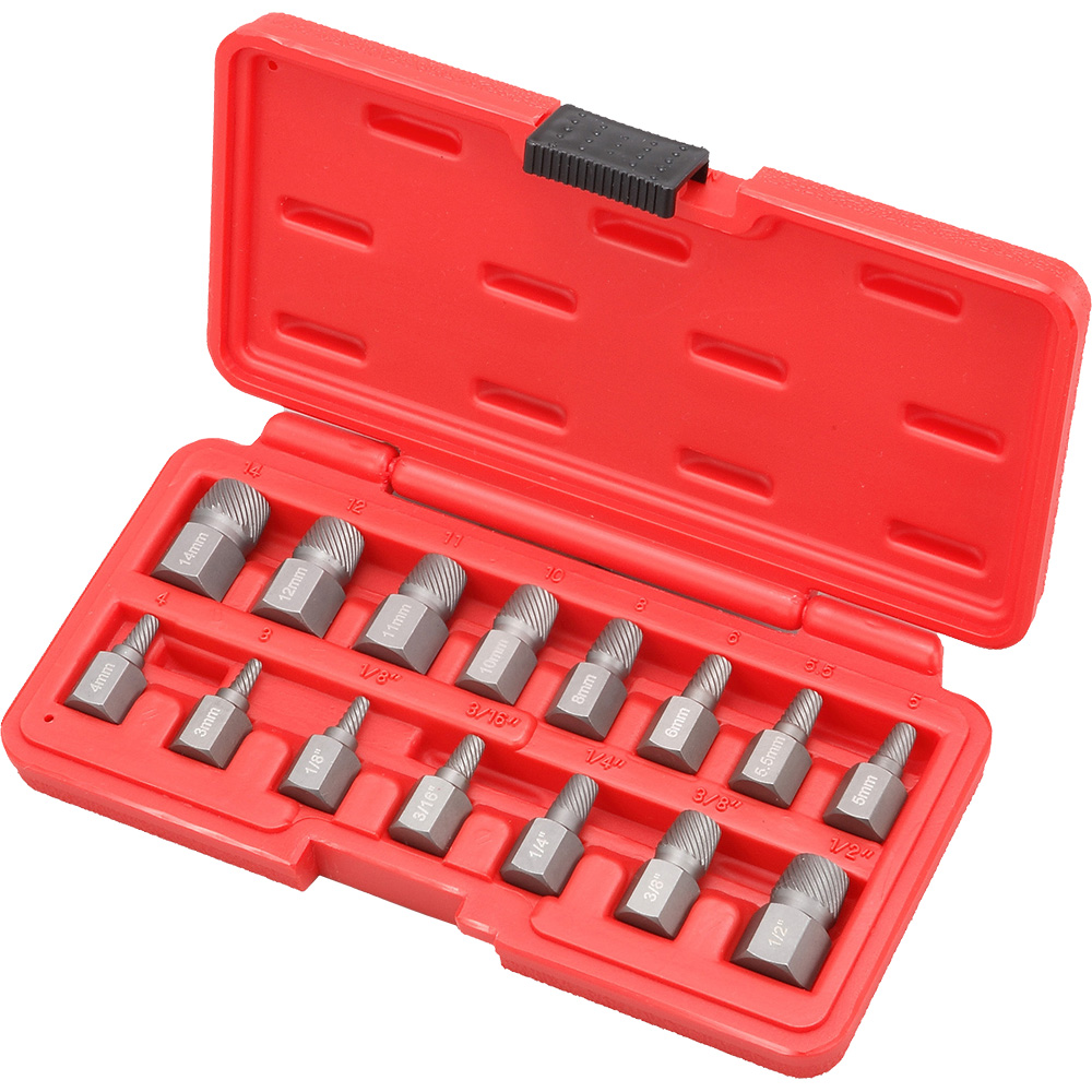 Set extractor de tornillos (15 piezas) – Danshui International Corporation  S.A.