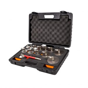 Set de adaptadores para cambio de líquido de frenos (13 piezas)
